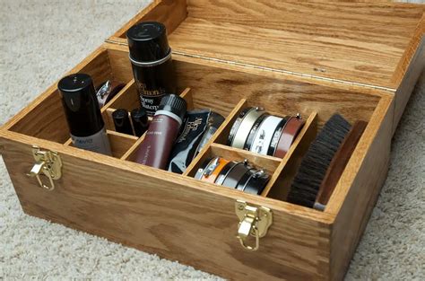 metal shoe shine box|best rated shoe shine kit.